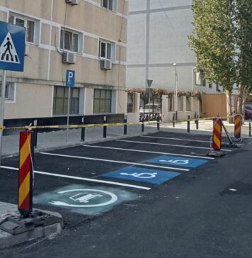 Locuri de parcare cu plată și de reșediniță, în Grozăvești