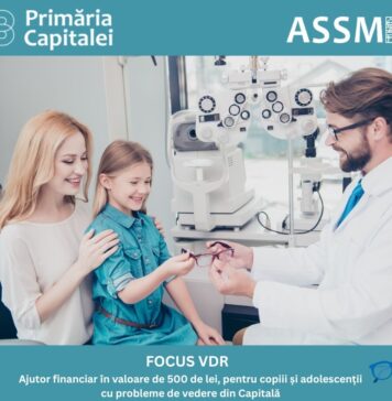 Consiliul General a aprobat acordarea de sprijin financiar pentru copii și adolescenți să își cumpere ochelari de vedere