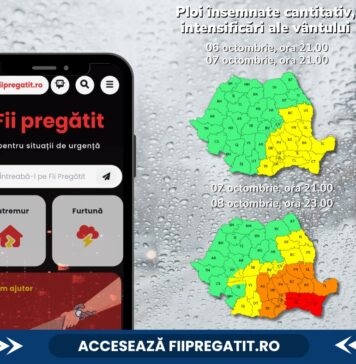 IGSU vine cu recomandări pentru populație în contextul vremii nefavorabile