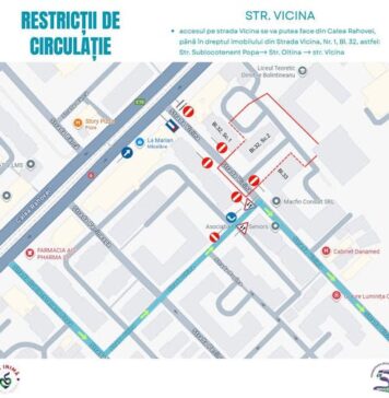 Primăria Sectorului 5 anunță restricții de circulație în zona Rahova, în perimetrul blocului afectat de deflagrație