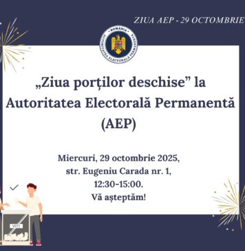 Autoritatea Electorală Permanentă organizează „Ziua porților deschise” pe 29 octombrie