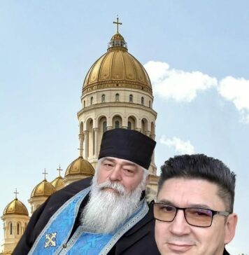 Europarlamentarul Luis Lazarus: Mândri de Catedrala Națională! Curios totuși cum fariseii politici stau înăuntru și credincioșii adevărați afară, în frig, pe după garduri, păziți de jandarmi!