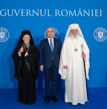 Sanctitatea Sa Bartolomeu I și Patriarhul Daniel – primiți la Palatul Victoria