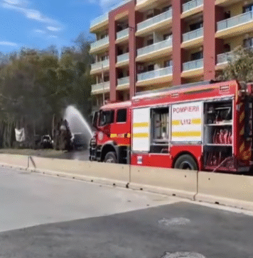 VIDEO/ Teavă de gaze, fisurată în Voluntari. 40 de persoane au fost evacuate dintr-un hotel