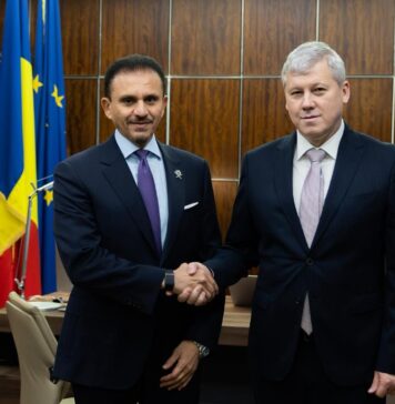 Vicepremierul Cătălin Predoiu, întrevedere la sediul Guvernului cu ambasadorul Statului Qatar în România, E.S. domnul Osama Yousef Abdullah Alqaradawy