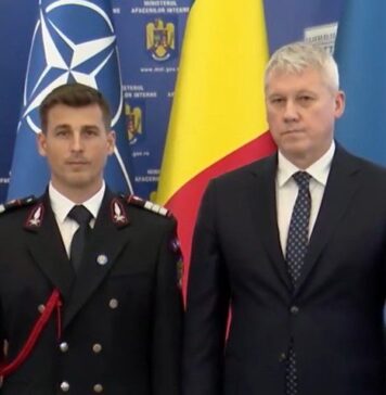 Ministrul de Interne, Cătălin Predoiu, a premiat ofițerii din cadrul MAI răniți în intervenții și cei care au salvat vieți.