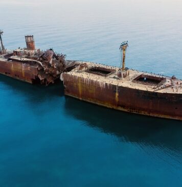 Epava Evanghelia din Costinești, declarată una dintre cele mai înfricoșătoare destinații din Europa, în 2025