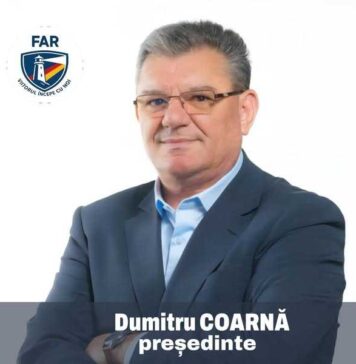 Dumitru Coarnă își lansează partid: Forța Alternativă pentru România – FAR intră pe scena politică pentru cei care nu se mai regăsesc nicăieri