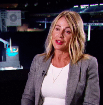 Nadia Comaneci attends groundbreaking ceremony for gymnasium named after her