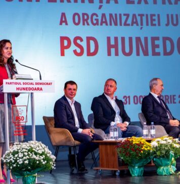 Natalia Intotero, la Conferința Extraordinară a organizațiilor PSD Hunedoara și PSD Timiș: Am simțit din plin dorința sinceră de a construi, pentru a aduce binele mai aproape de oameni