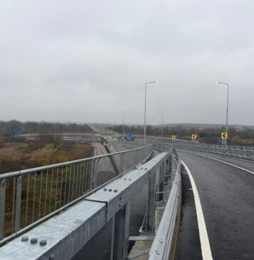 CJ Ilfov: Se redeschide circulația rutieră pe Pasajul Brănești, amplasat peste linia de cale ferată București-Constanța