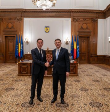 Mircea Abrudean l-a primit pe secretarul general al NATO, Mark Rutte, la Senat: România este o țară sigură și protejată de NATO!