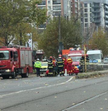 Incident în Capitală. O femeie a fost lovită de un cablu de tramvai / Mai multe linii STB au fost deviate