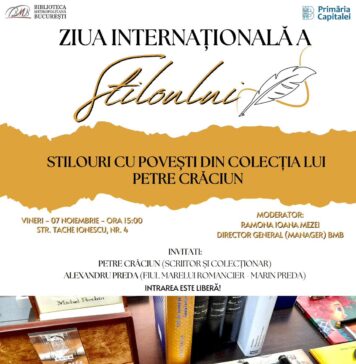 Fiul marelui scriitor Marin Preda vine la Biblioteca Metropolitană București