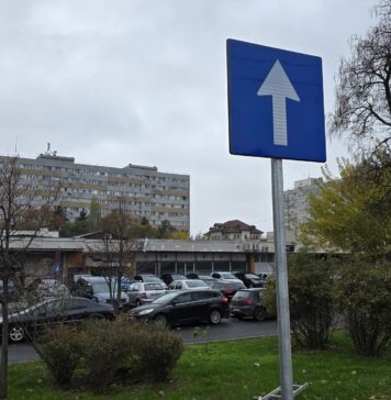 O altă stradă din Sectorul 1, transformată în sens unic