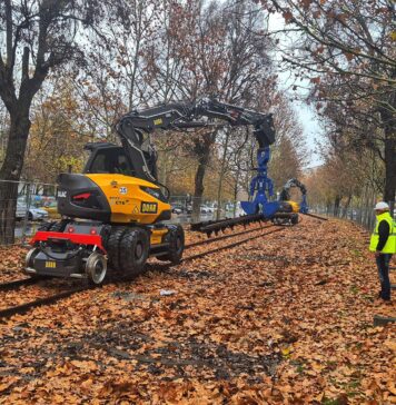 Lucrările de reabilitare a lotului 1 de tramvai au ajuns și pe b-dul Camil Ressu