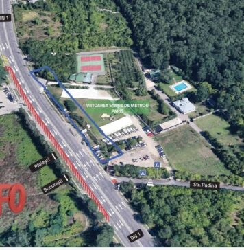 Lucrări la magistrala M6 de metrou: Restricții temporare de circulație pe DN1 în dreptul străzii Padina