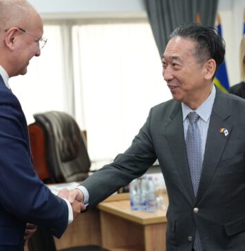 Cosmin Mihai Popescu, președintele CJ Gorj: Vizită de curtoazie a Excelenței Sale, Ambasadorul Japoniei în România, dl. Takashi Katae, în județul Gorj