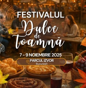 Festivalul „Dulce de Toamnă” revine la București, între 7-9 noiembrie, în Parcul Izvor