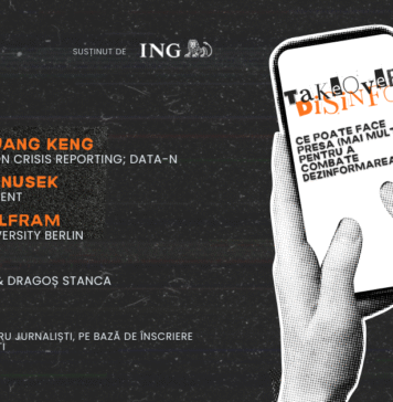 Jurnaliști internaționali vin la București pentru a susține evenimentul Takeover Disinfo, dedicat combaterii dezinformării