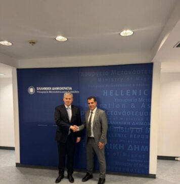 Întrevedere bilaterală între ministrul Afacerilor Interne al României, Cătălin Predoiu, și ministrul pentru migrație și azil al Republicii Elene, Athanasios Plevris