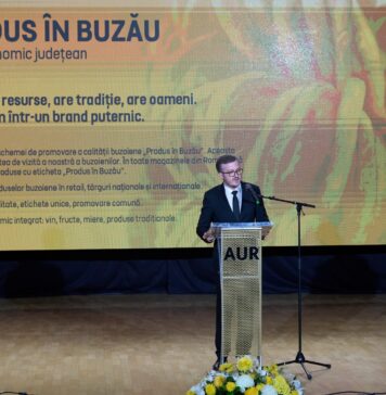 Ştefăniță Avrămescu, candidatul AUR la CJ Buzau: „brandul „Produs în Buzău” va fi în toate magazinele din țară”