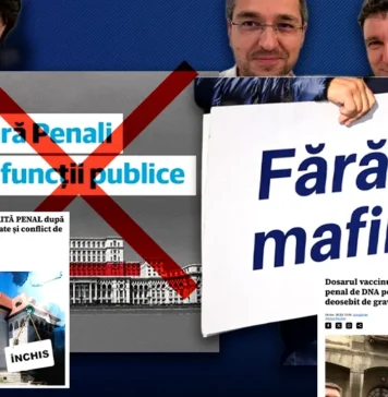 De când liderii USR au ajuns să fie chiar ei „penali în funcții publice”, sloganul partidului s-a schimbat peste noapte. Clotilde Armand, Vlad Voiculescu și Cătălin Drulă defilează acum cu sloganul “Fără mafii” (gandul.ro)