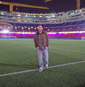 Leo Messi a vizitat Spotify Camp Nou