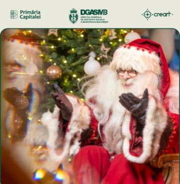 𝐒𝐈𝐋𝐄𝐍𝐓 𝐃𝐀𝐘 la Târgul de Crăciun București din Piața Constituției