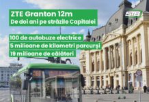 Doi ani de când în București circulă autobuzele electrice ZTE Granton: câți kilometri au parcurs acestea