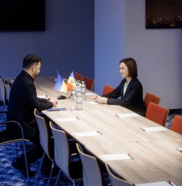 Maia Sandu s-a întâlnit cu președintele Ucrainei, Volodymyr Zelenskyy, la Haga