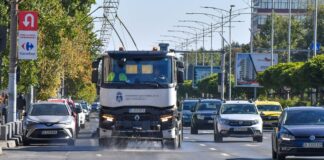 Primăria Sectorului 6 anunță curățarea zilnică a peste 52 de kilometri de carosabil pe marile artere