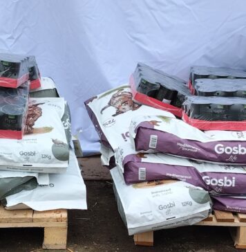 ASPA a primit o donație de 10.000 lei sub formă de hrană uscată și umedă