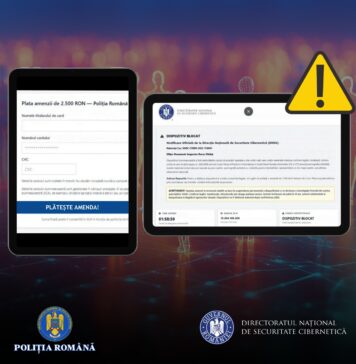 AVERTIZARE: Tentative de fraudă online folosind numele DNSC și al Poliției Române