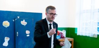 Ștefăniță Avrămescu, candidatul AUR la președinția Consiliului Județean Buzău, a votat la primele ore ale dimineții în Chiojdu: „Azi am votat pentru Buzău”