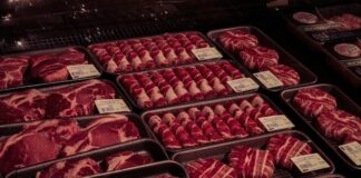 Meat production increases for pigs, sheep, goats, poultry, it drops for cattle in October 2025