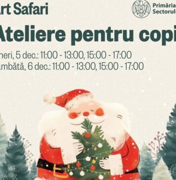 Atelierele de creație pentru copii, deschise la Primăria Sectorului 1