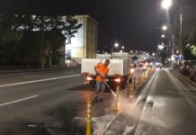Administrația Străzilor București continuă lucrările de igienizare pe timpul nopții în mai multe zone din Capitală
