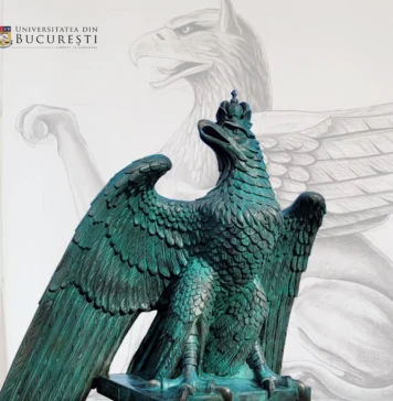 Istoria restaurată. Vulturul și cei doi grifoni vor fi reamplasați pe frontonul Palatului Universității din București